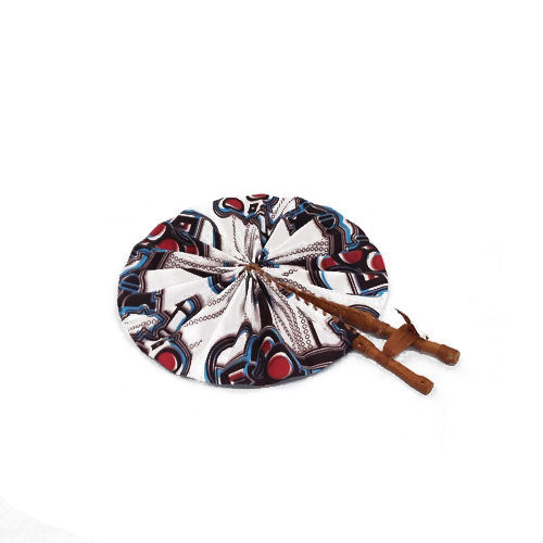 African Sky Cream and Ruby Fan