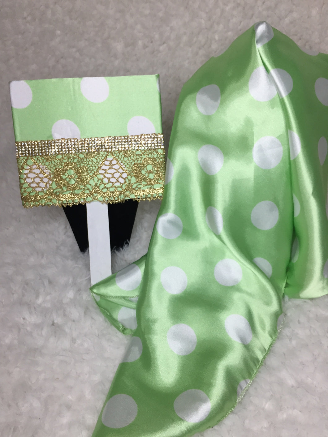 Marshmallows and Mint Fan Set